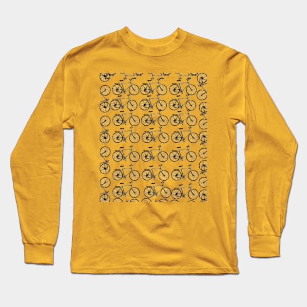 bicycle patent Long Sleeve T-Shirt by Mr hicham